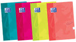 Oxford School # Touch schrift A5 gelijnd 36 vel 90g soepele kartonnen kaft assorti