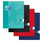 Oxford School # schrift A5 gelijnd 36 vel 90g soepele kartonnen kaft assorti